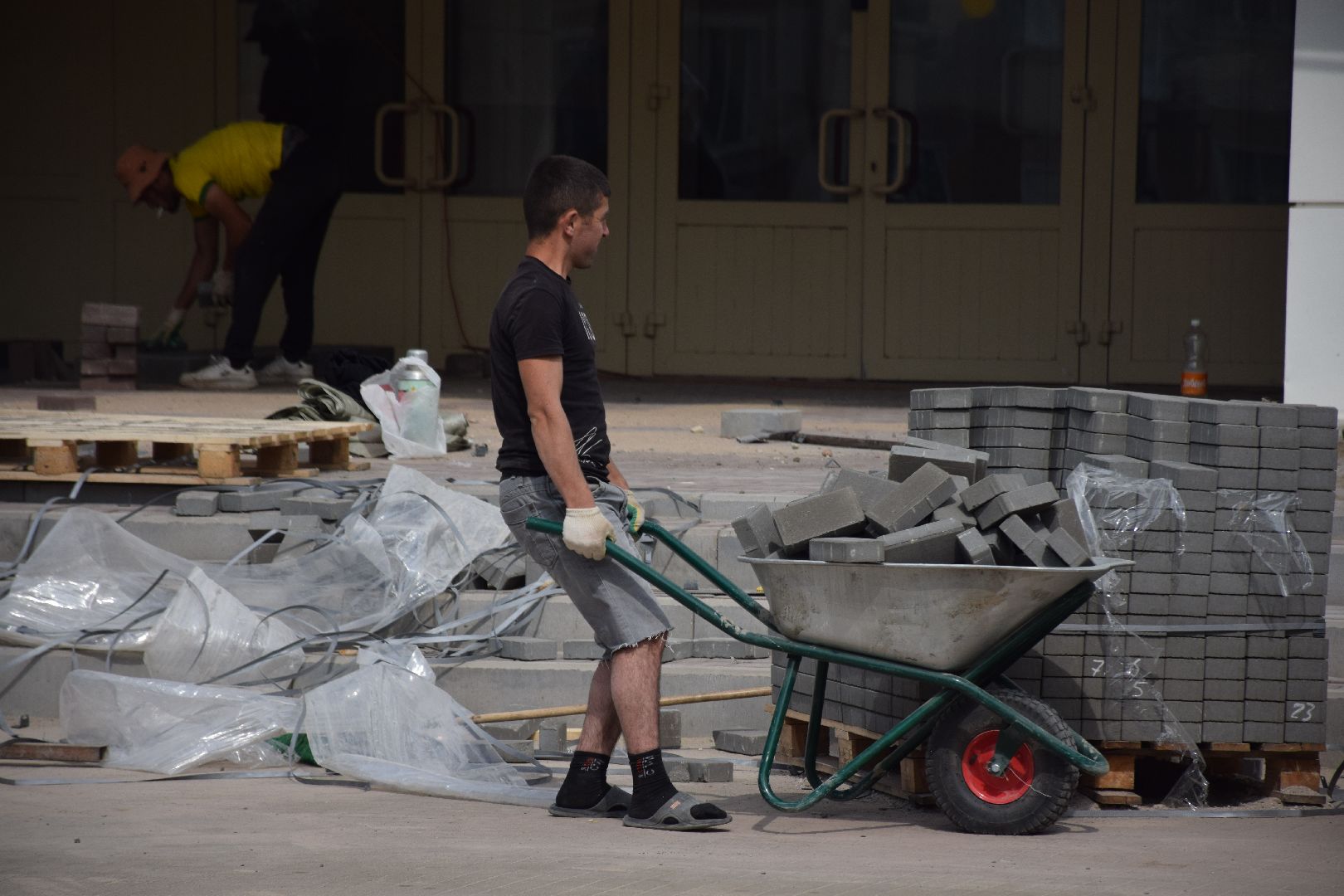 Павловский Посад, городской округ Павловский Посад, ремонт, дом культуры, строительство, люди, общество