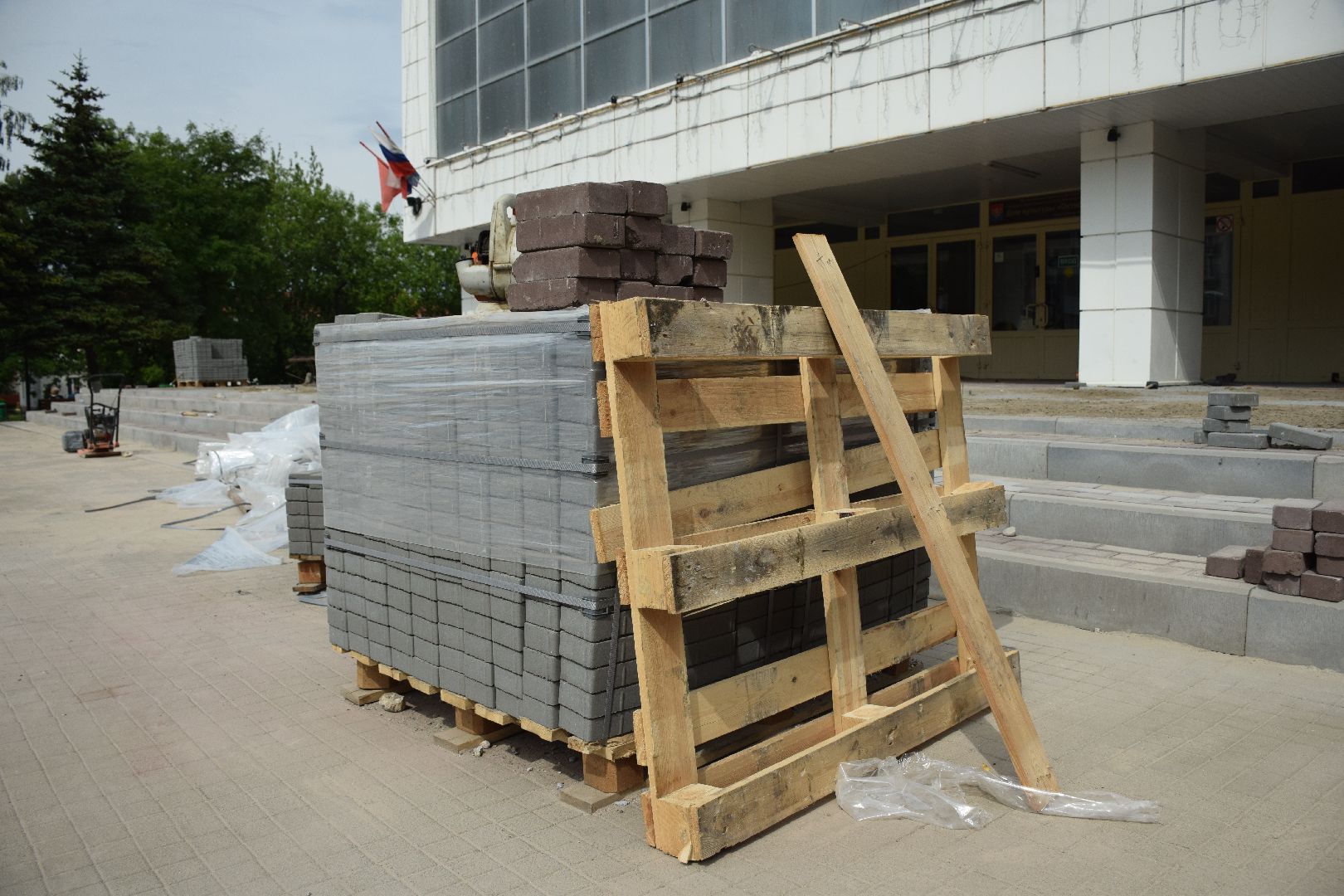 Павловский Посад, городской округ Павловский Посад, ремонт, дом культуры, строительство, люди, общество