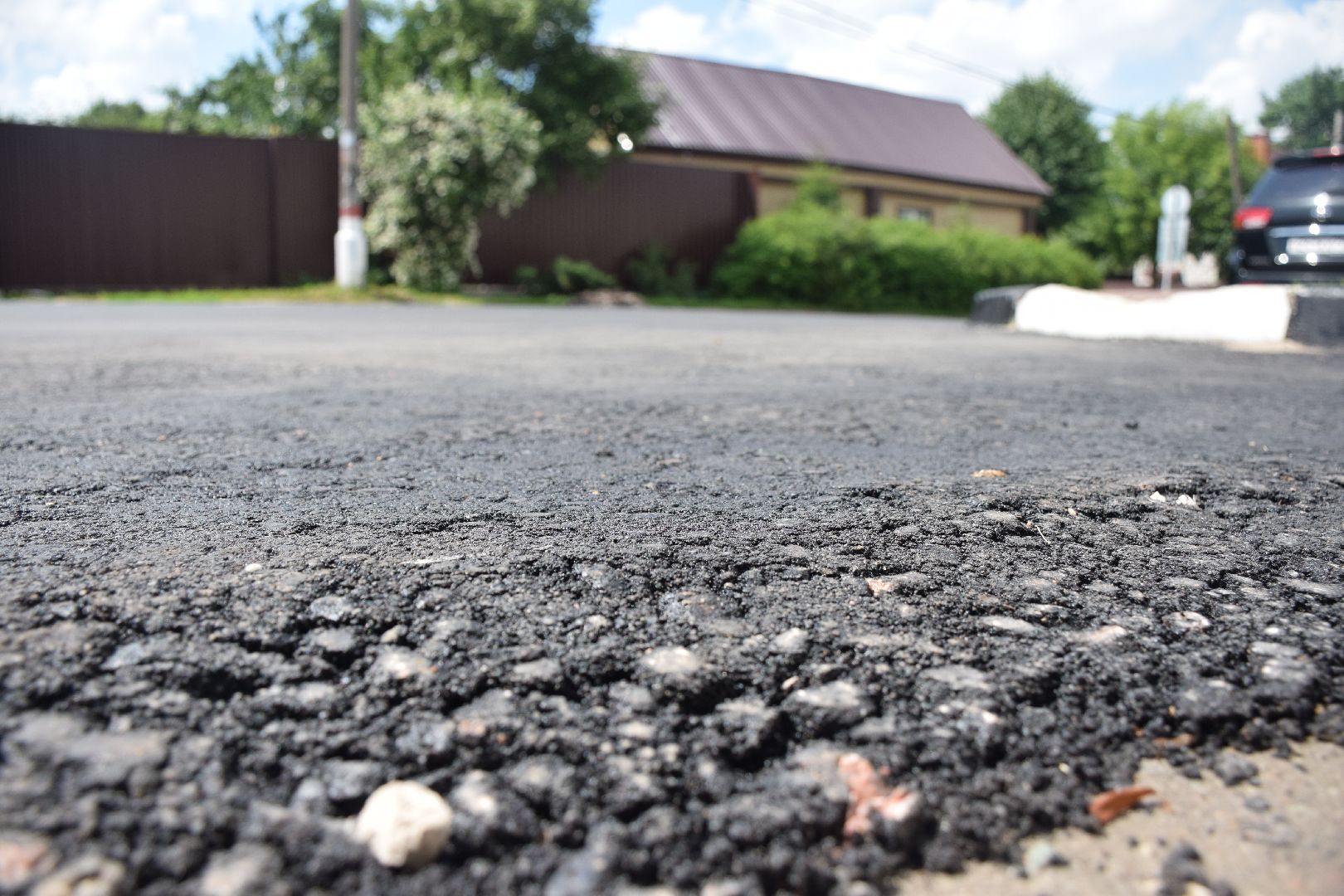 Павловский Посад, городской округ Павловский Посад, дорога, асфальт, ремонт, ямы, люди, транспорт