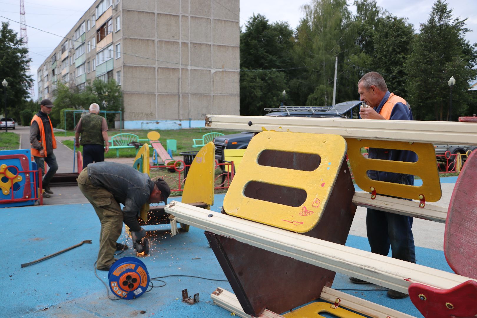 Серебряные Пруды, благоустройство