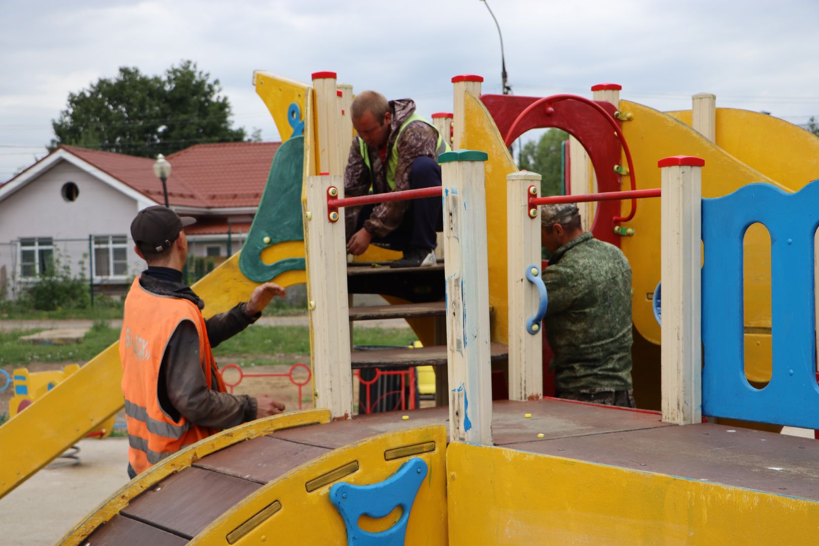 Серебряные Пруды, благоустройство
