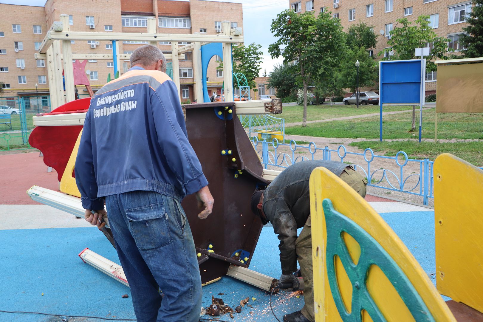 Серебряные Пруды, благоустройство