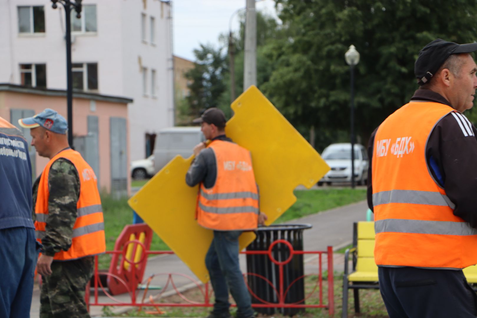 Серебряные Пруды, благоустройство