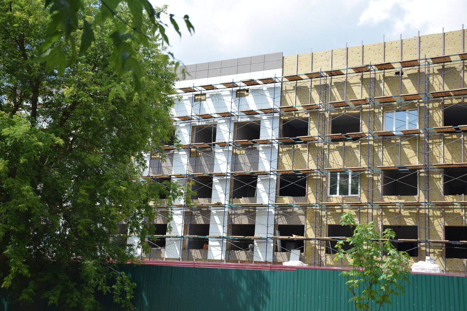 Павловский Посад, городской округ Павловский Посад, строительство, ремонт, поликлиника, медицина, люди