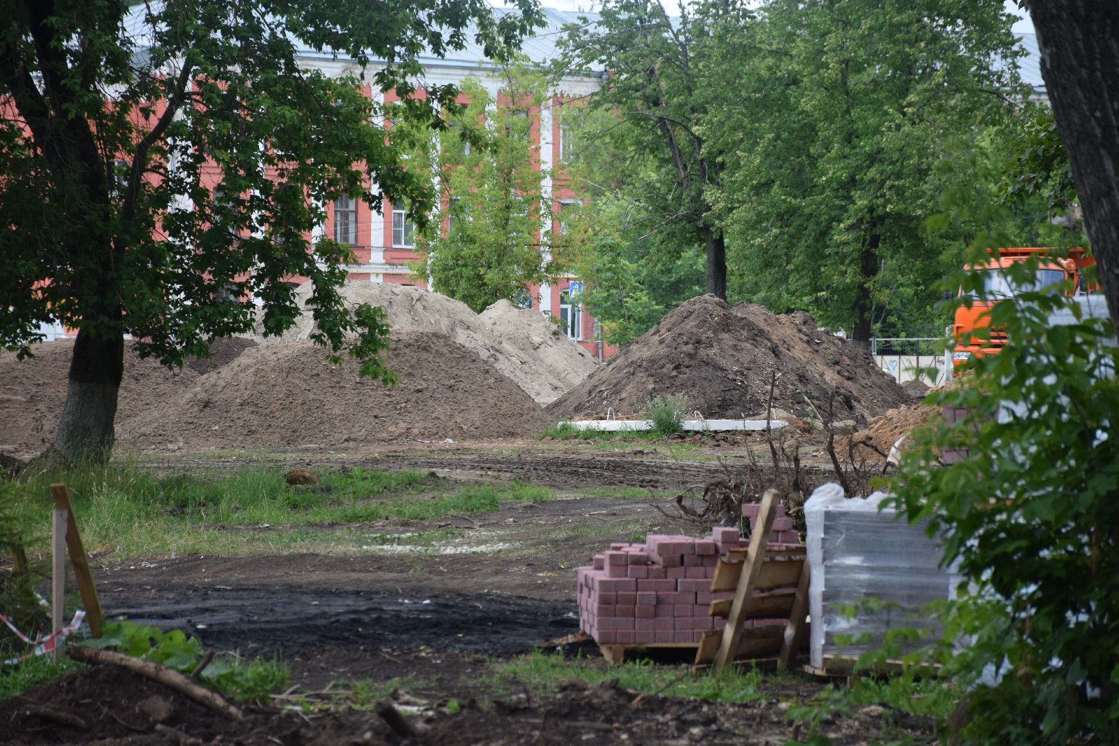Павловский Посад, городской округ Павловский Посад, строительство, парк, ремонт, сквер, память