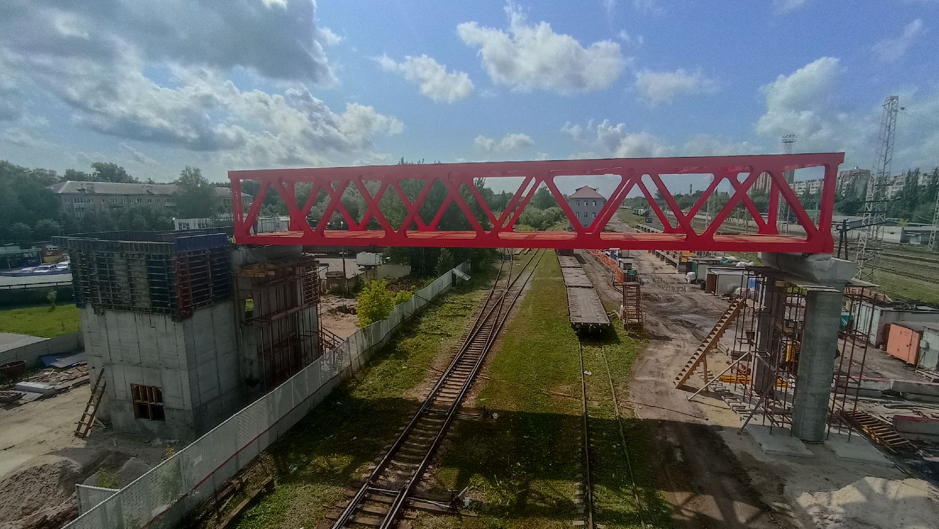 Серпухов, Подмосковье, строительство, пешеходный переход, мост