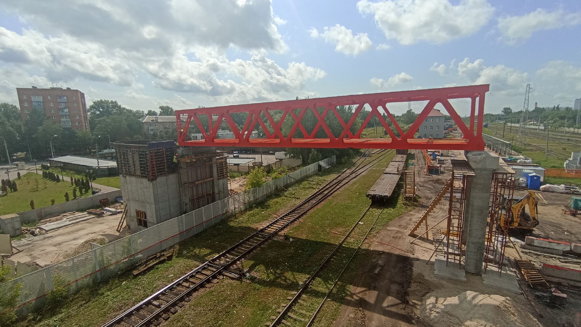 Серпухов, Подмосковье, строительство, пешеходный переход, мост