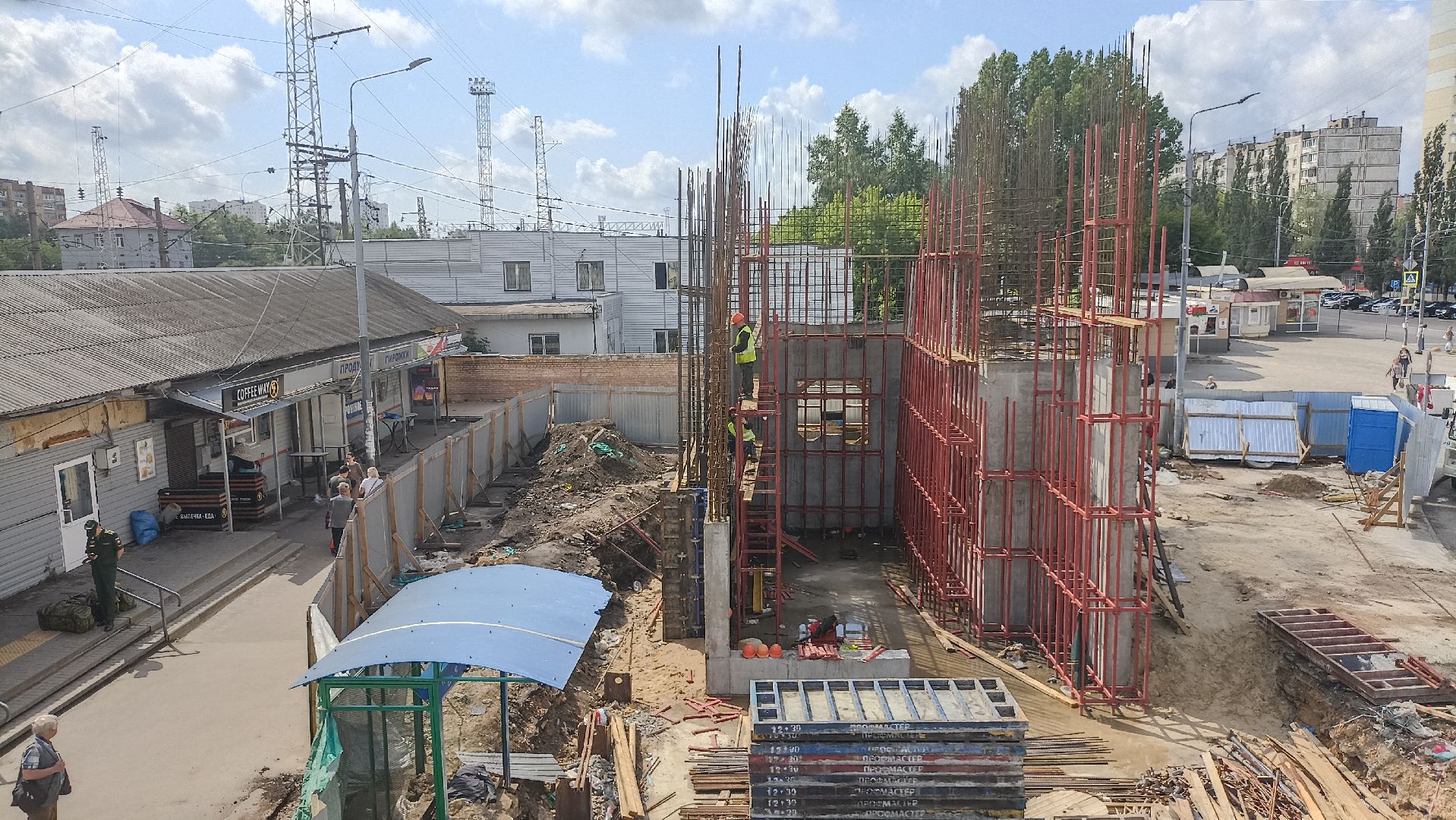 Серпухов, Подмосковье, строительство, пешеходный переход, мост