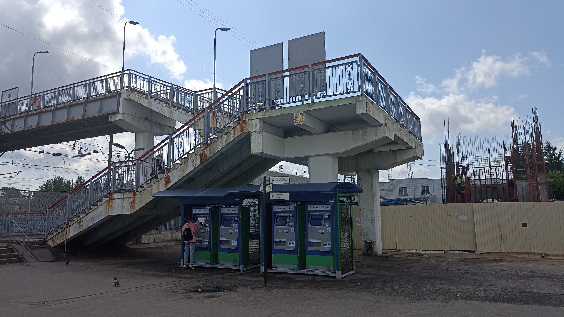 Серпухов, Подмосковье, строительство, пешеходный переход, мост