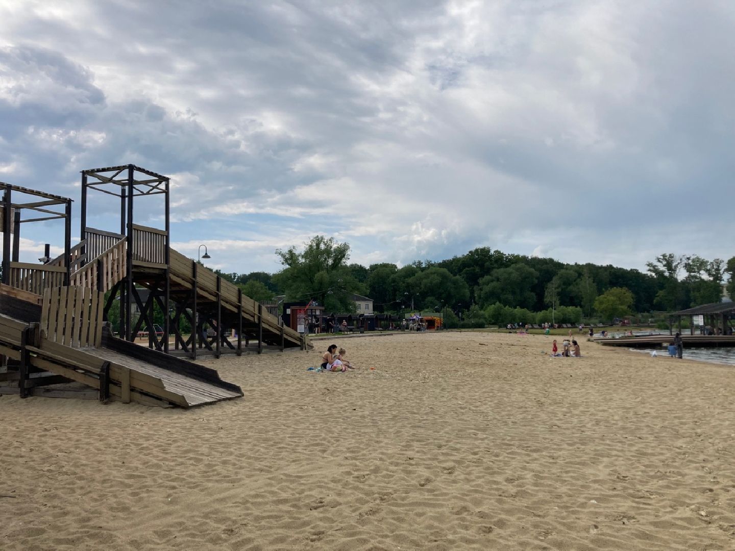 Солнечногорск, Сенеж, отдых, пляж, лето