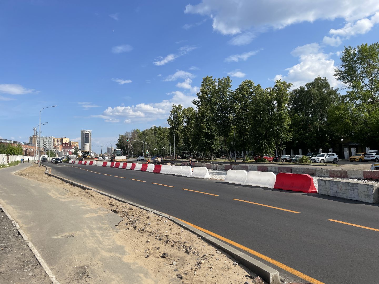 Дорога, ремонт, проспект, автомобилисты