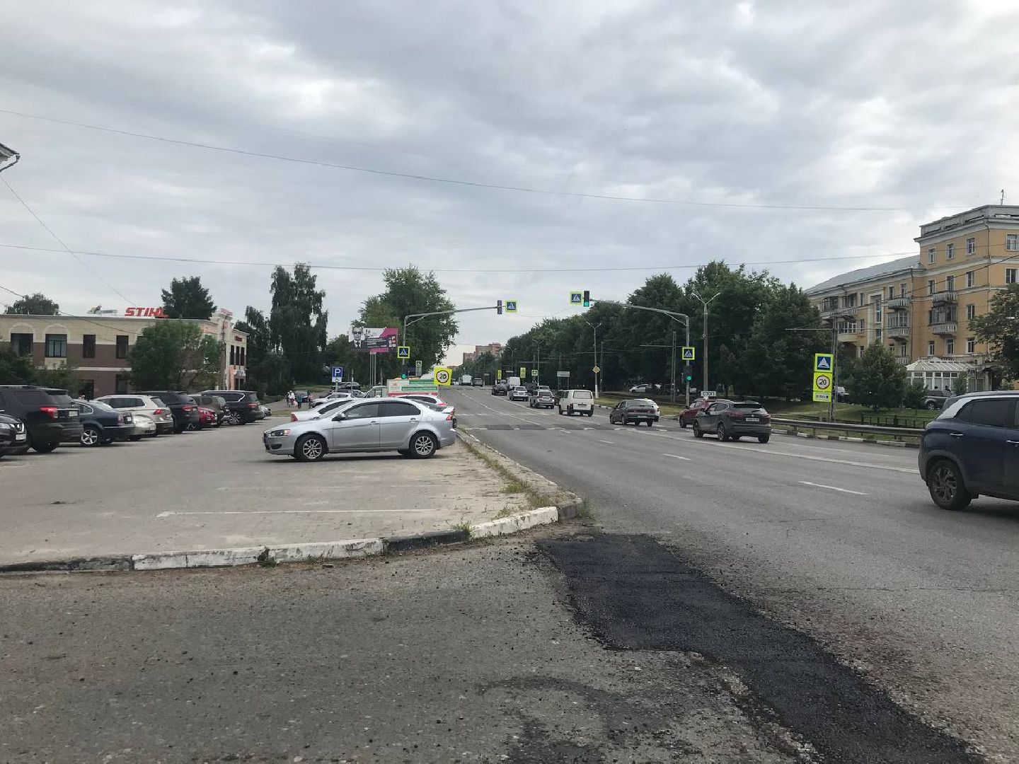 Коломна, дороги, благоустройство