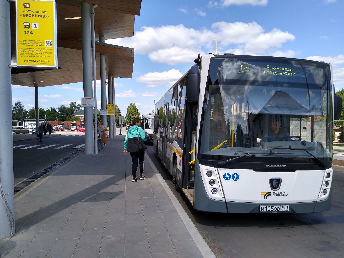 Бронницы, транспорт, автобусный маршрут №324