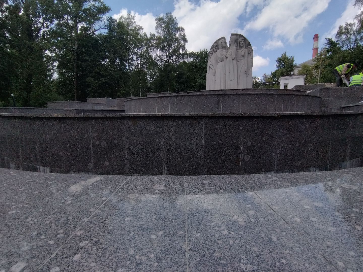 реконструкция парка, Мытищи, центральный парк, фонтан