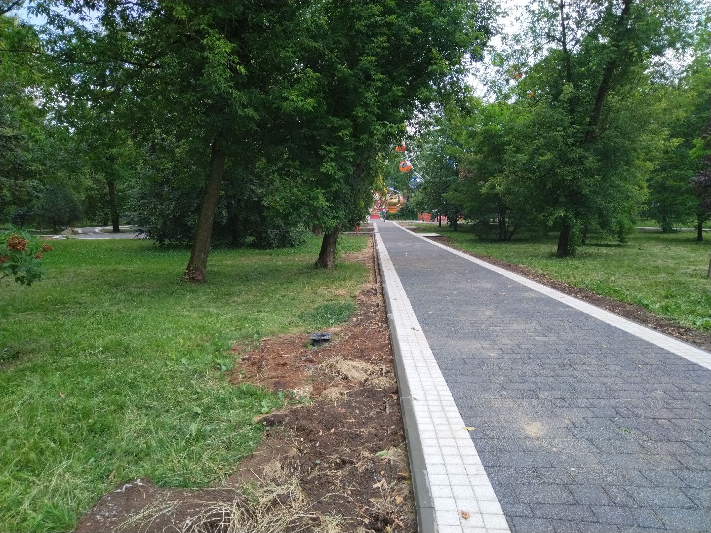 реконструкция парка, Мытищи, центральный парк, фонтан