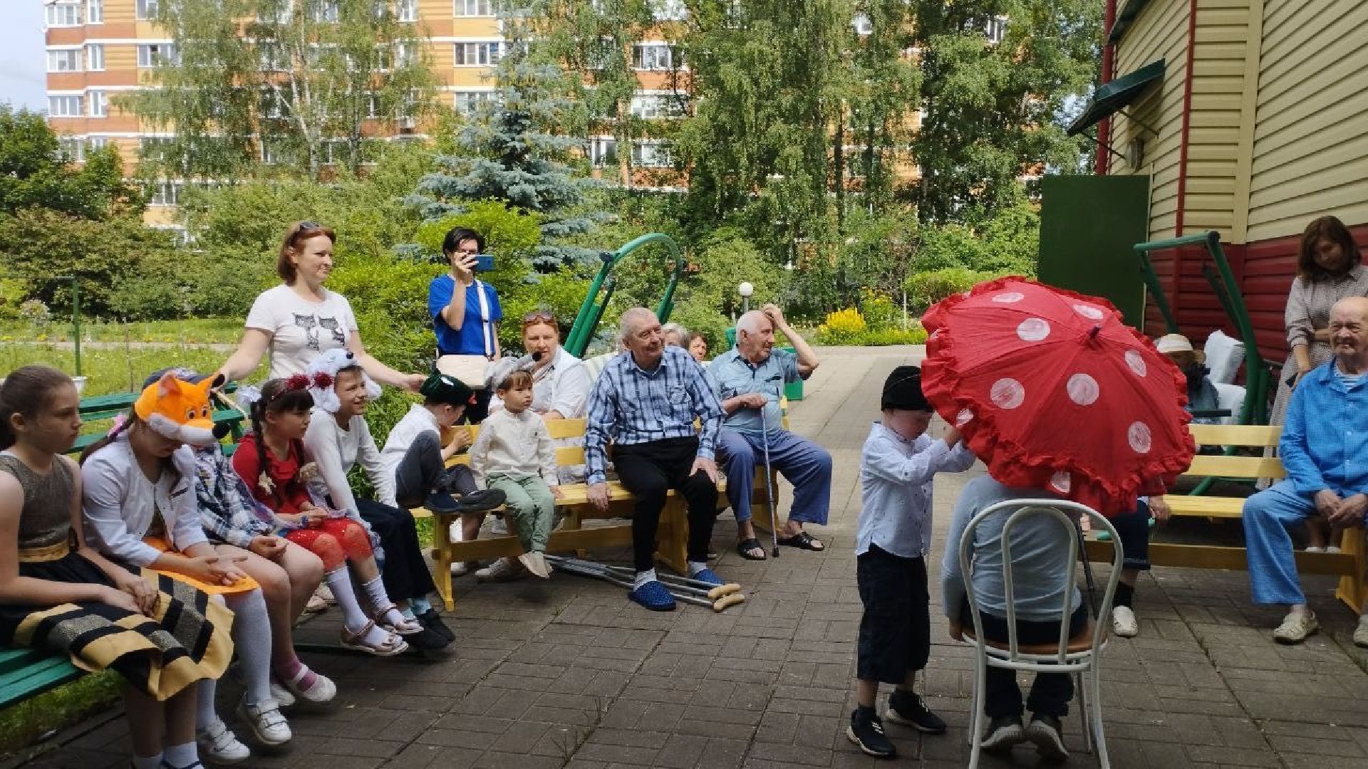 Подмосковье, Ивантеевка, люди