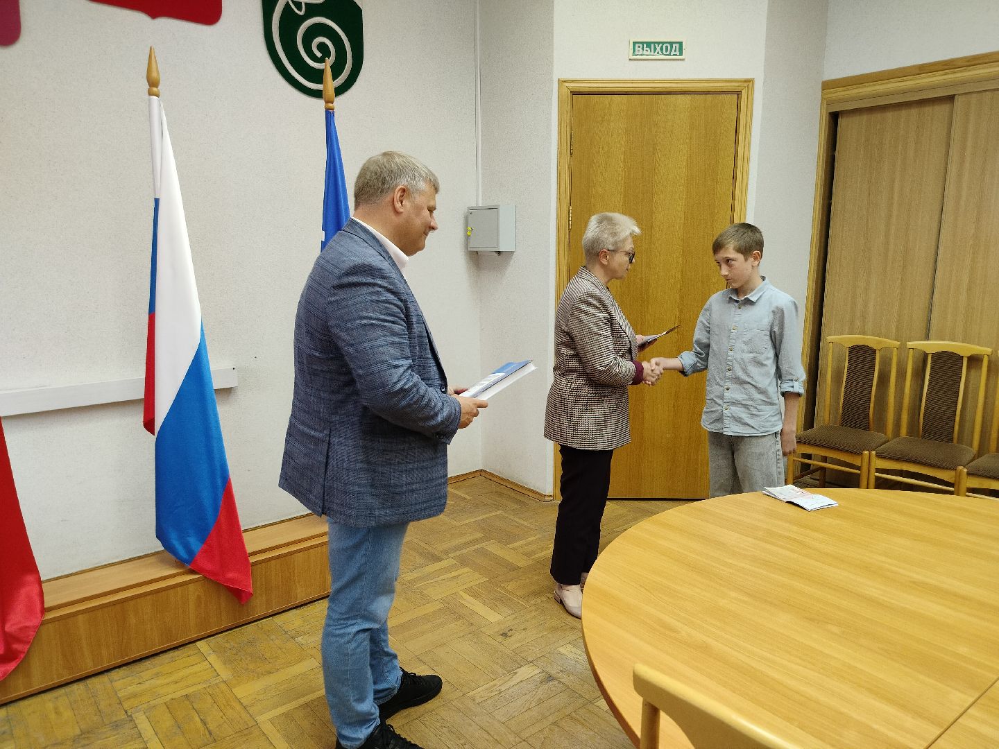 паспорта, гражданин РФ, подростки, торжественное вручение, Протвино