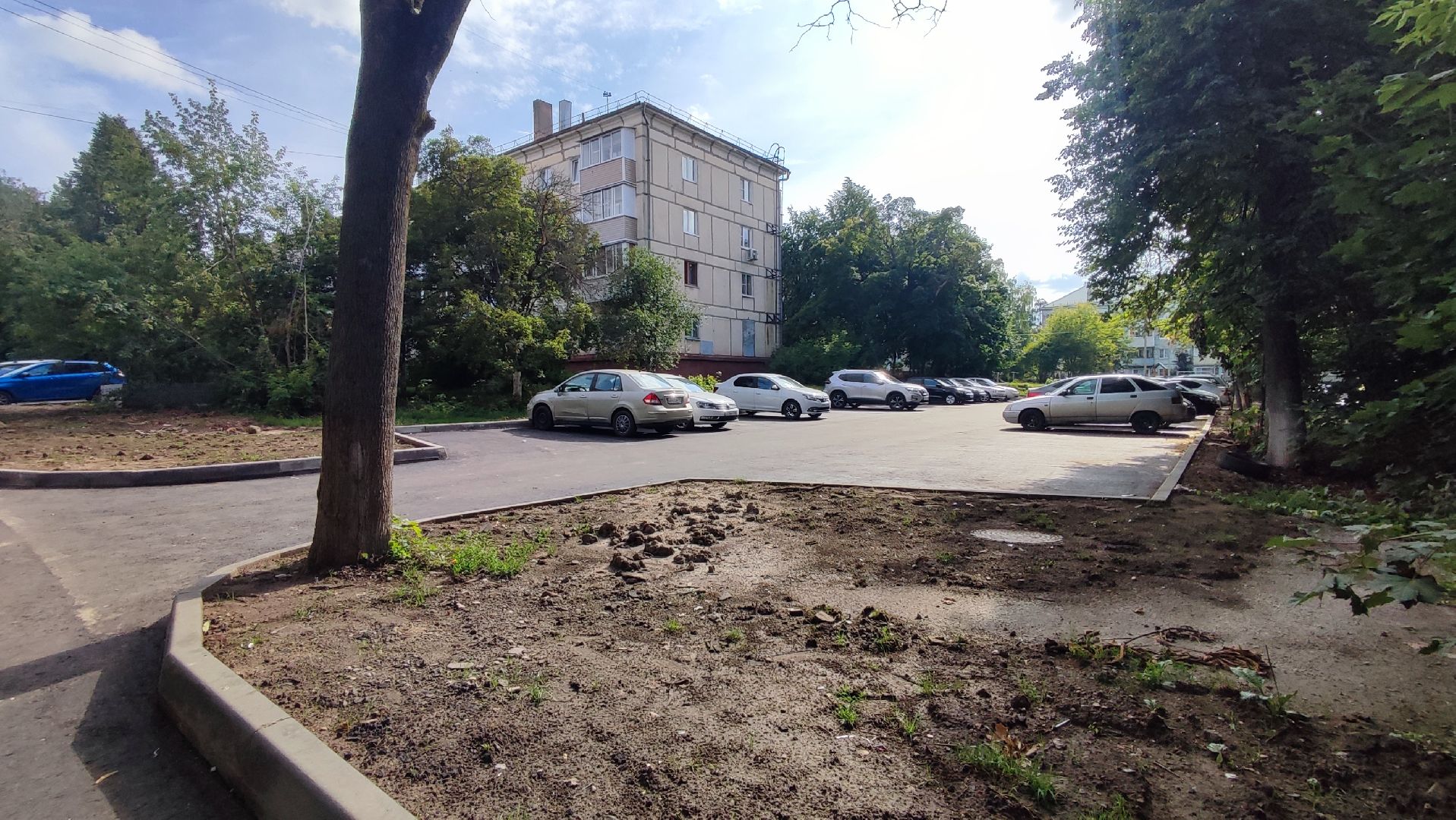 Кашира, благоустройство, дворовые территории, парковки