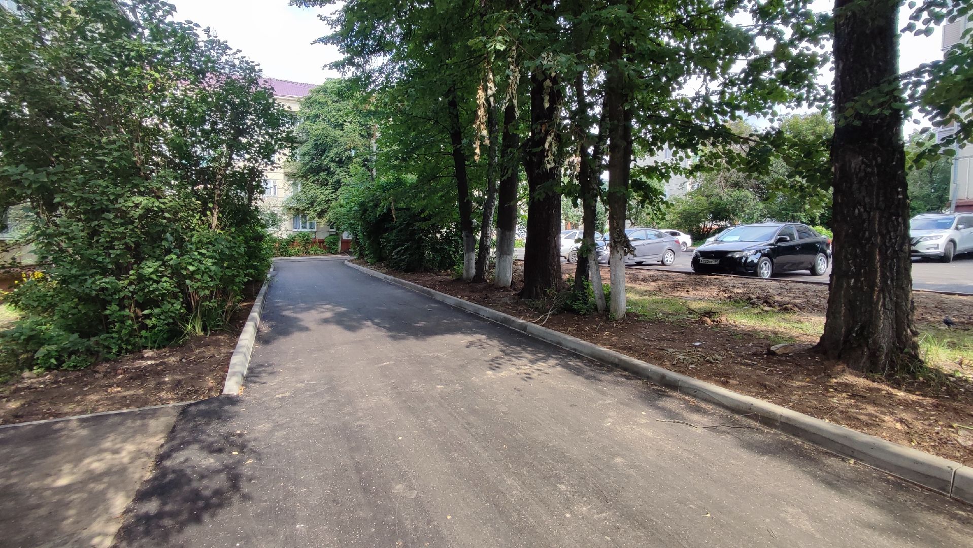 Кашира, благоустройство, дворовые территории, парковки