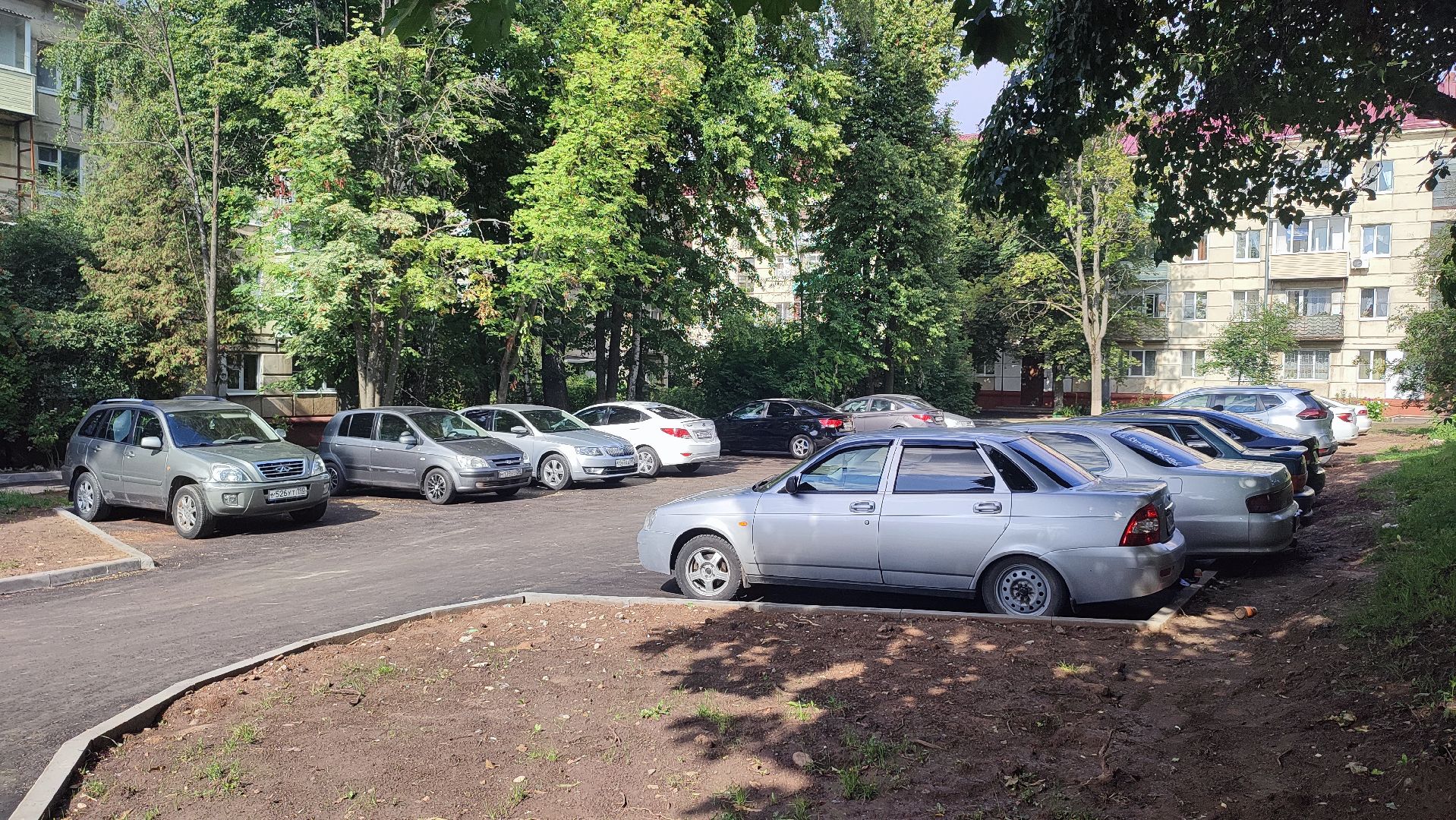 Кашира, благоустройство, дворовые территории, парковки