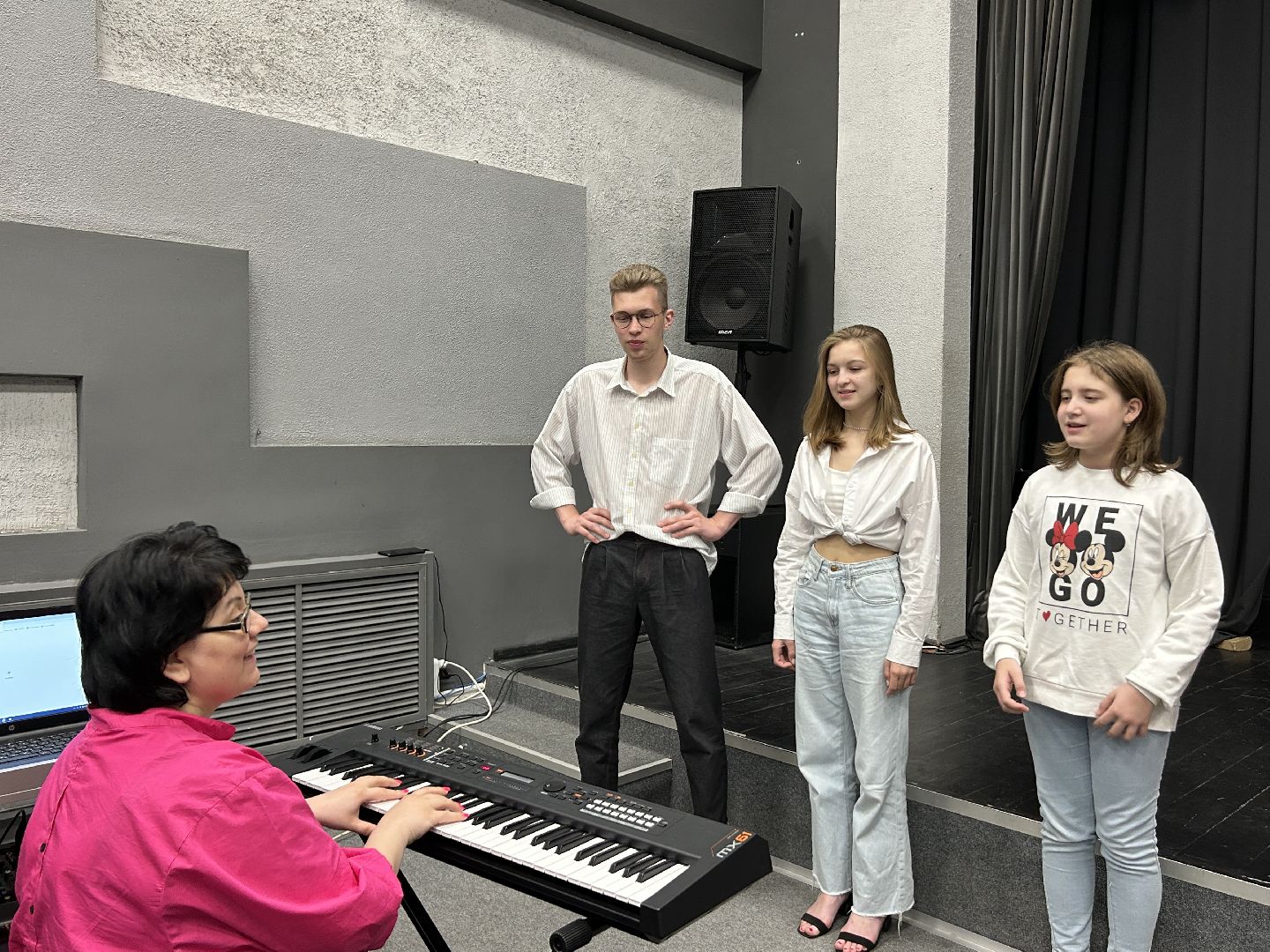 вокал, музыка, ансамбль, открытый урок, мастер-класс, Щёлково