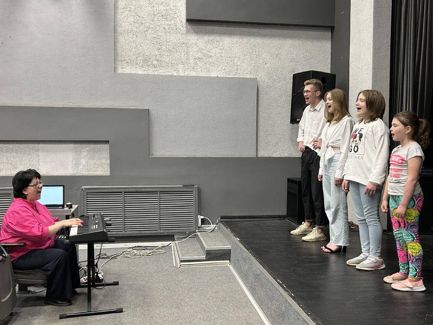 вокал, музыка, ансамбль, открытый урок, мастер-класс, Щёлково