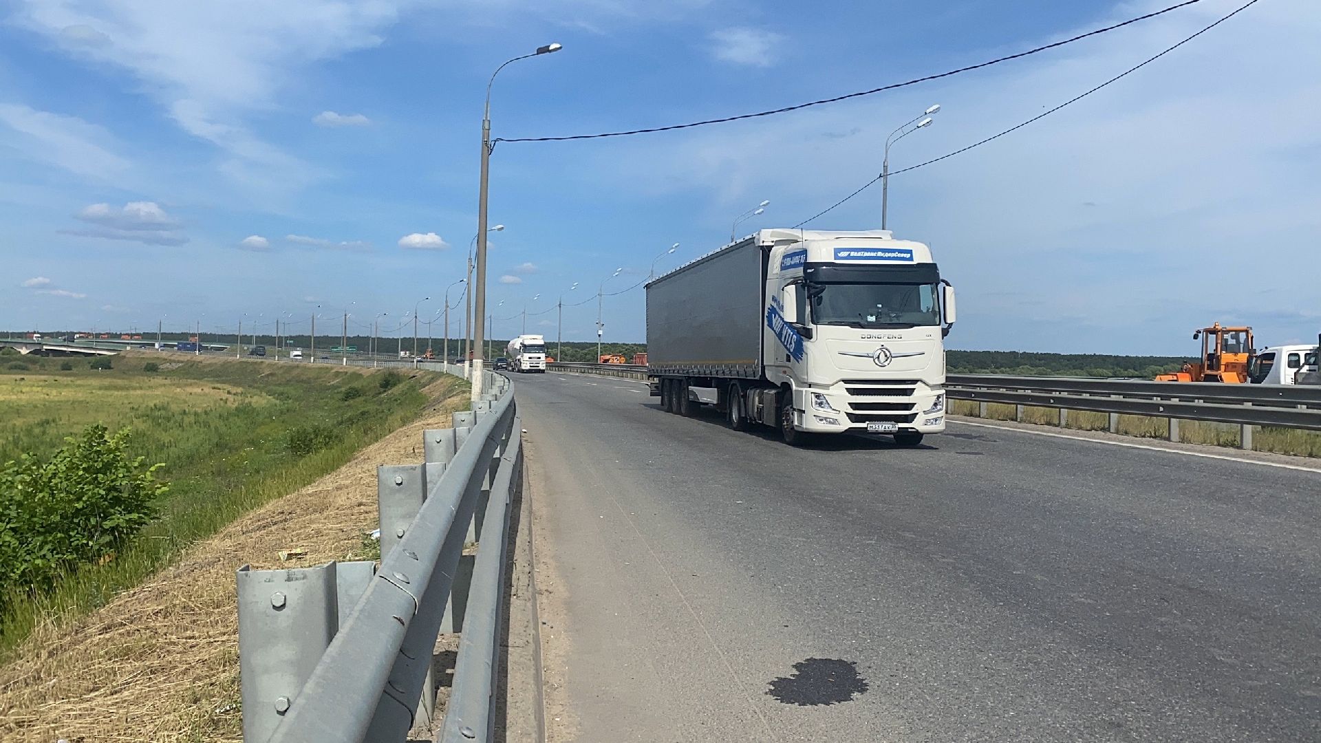 Серпухов, Подмосковье, открытие движения, трасса М-2, Симферопольское шоссе