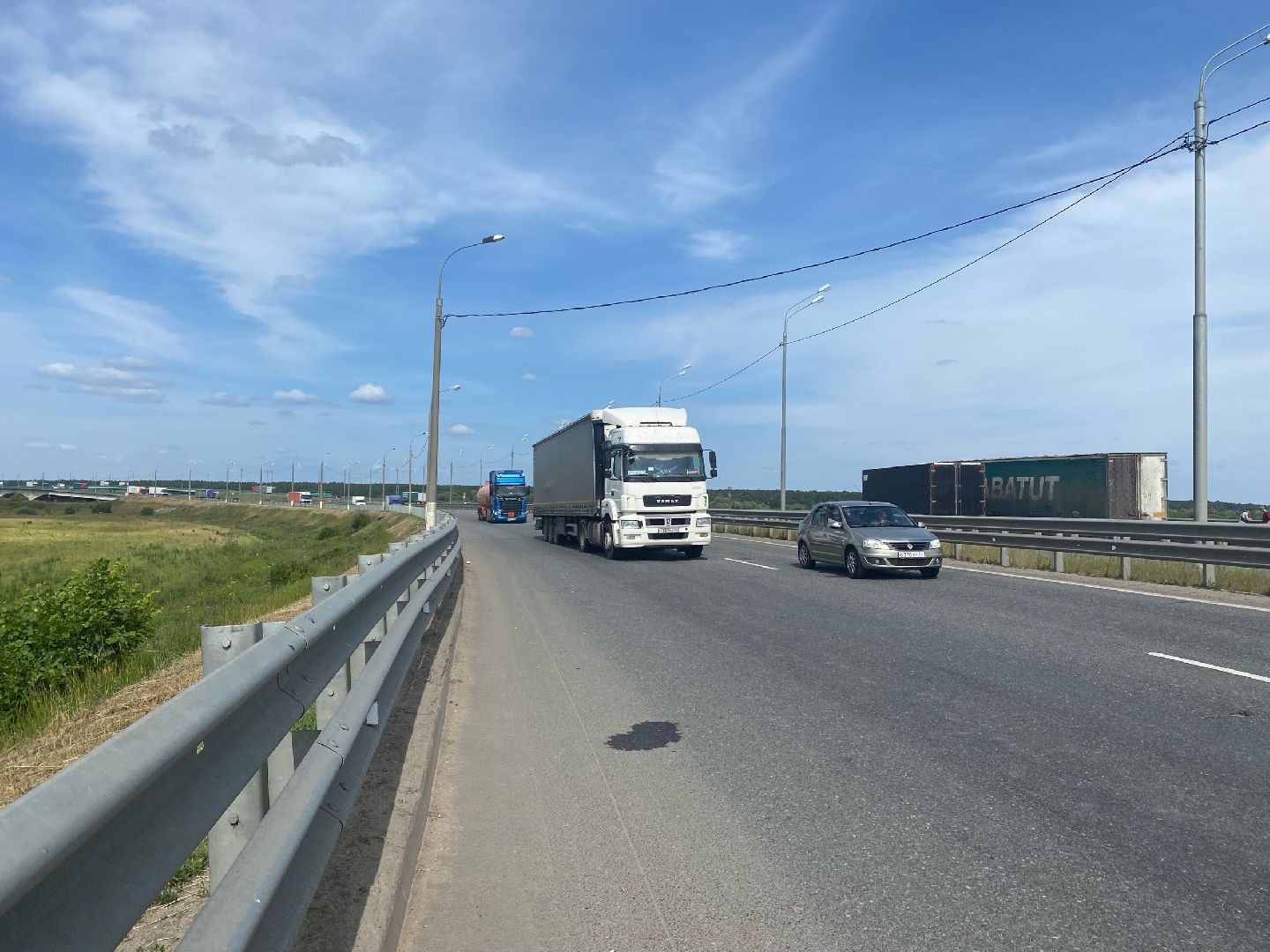 Серпухов, Подмосковье, открытие движения, трасса М-2, Симферопольское шоссе