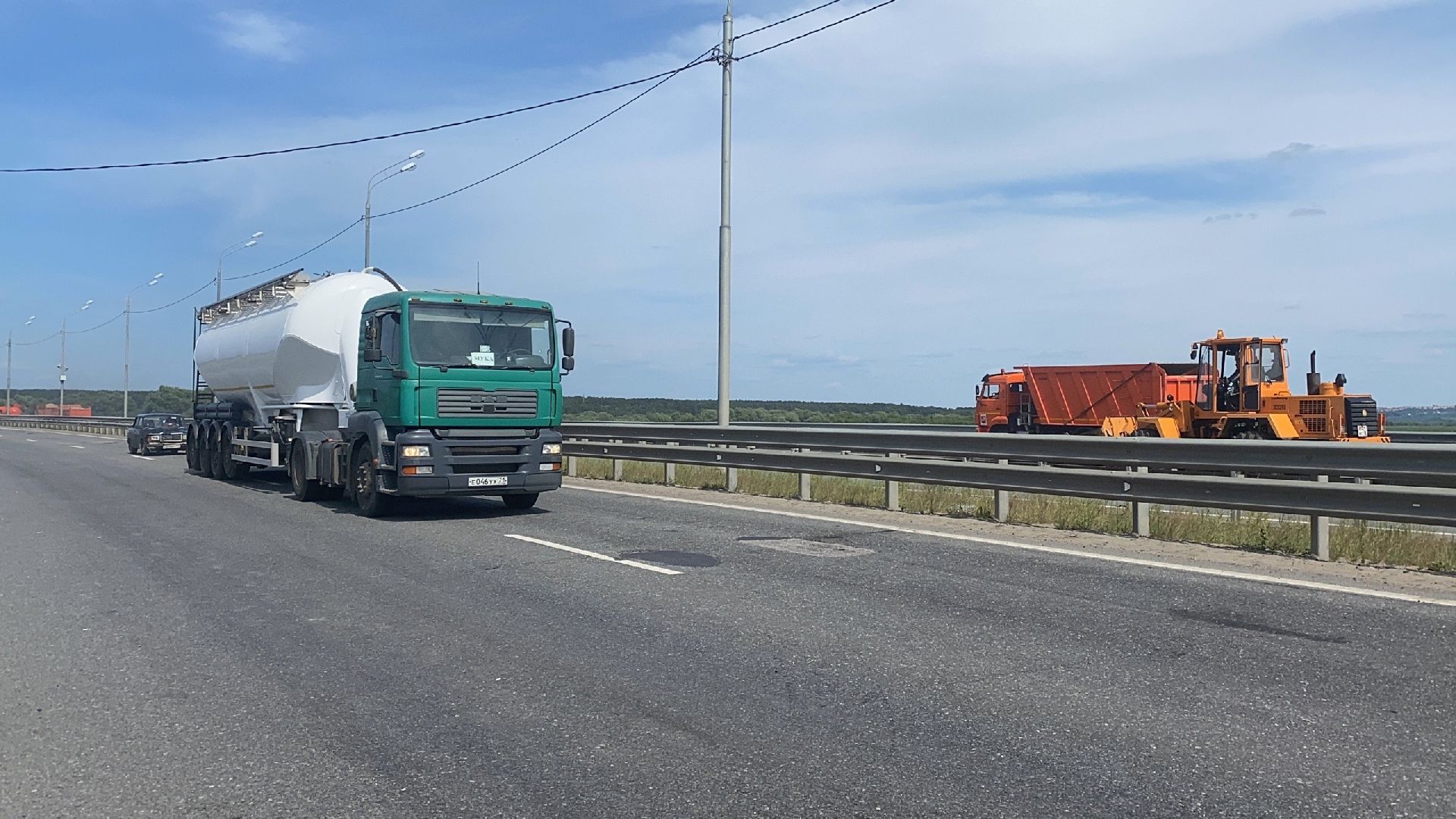 Серпухов, Подмосковье, открытие движения, трасса М-2, Симферопольское шоссе