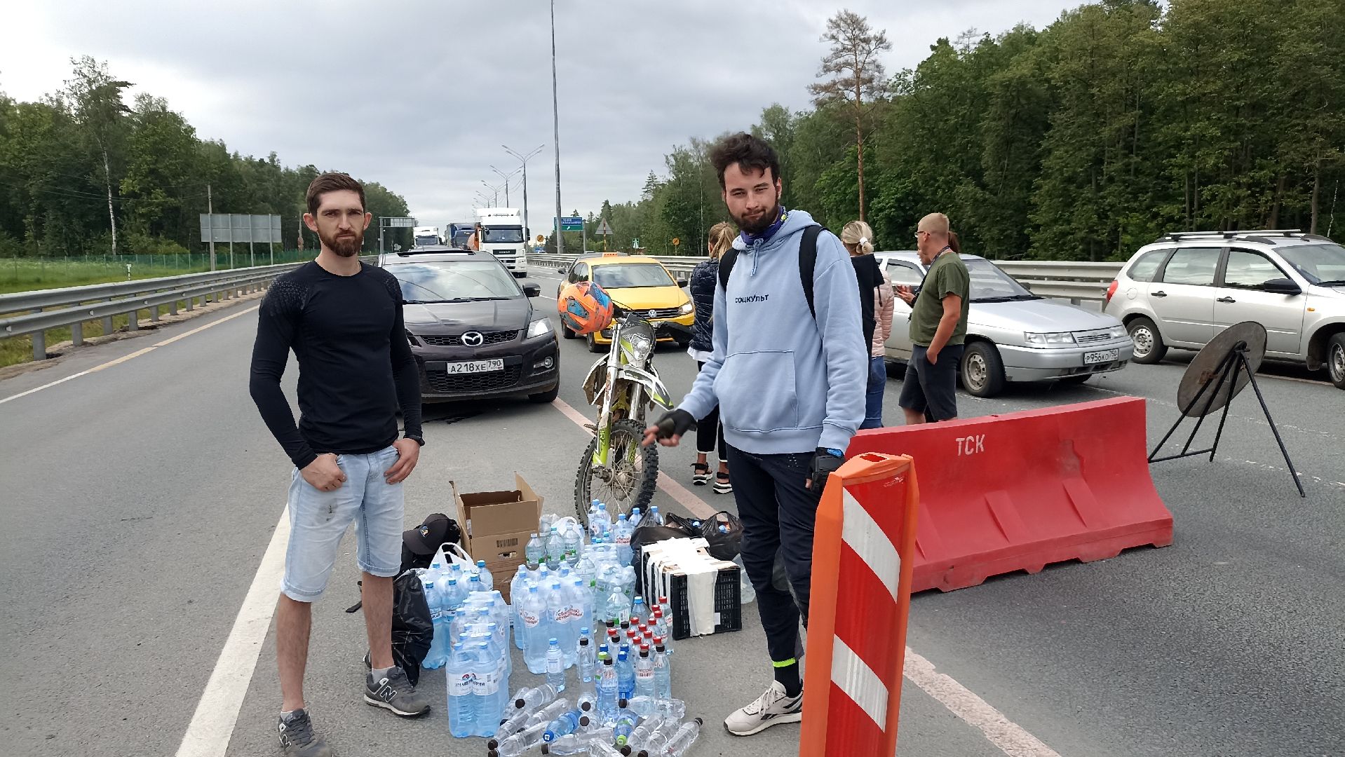 Серпухов, Подмосковье, волонтеры, трасса М-2, Симферопольское шоссе