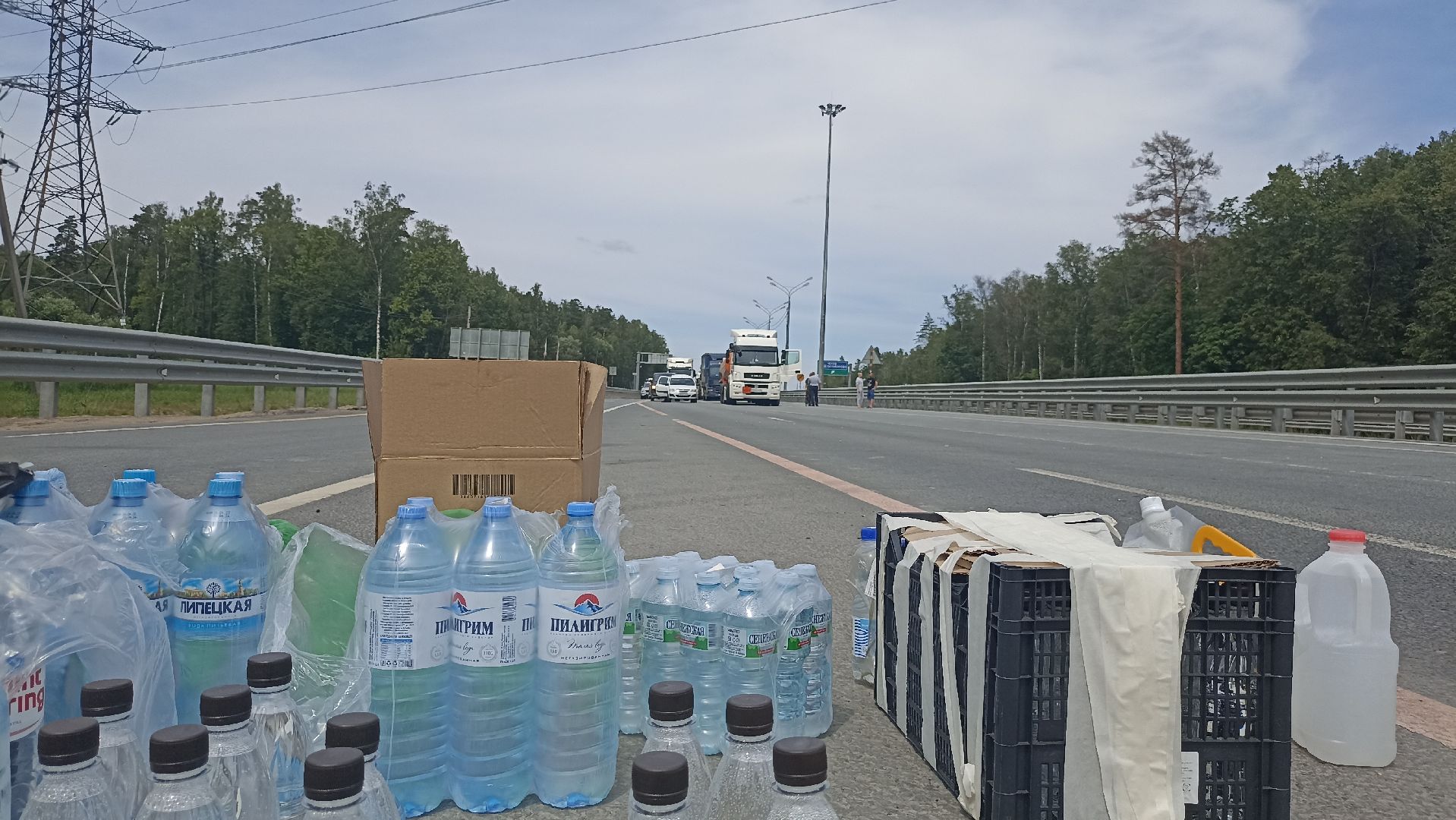 Серпухов, Подмосковье, волонтеры, трасса М-2, Симферопольское шоссе