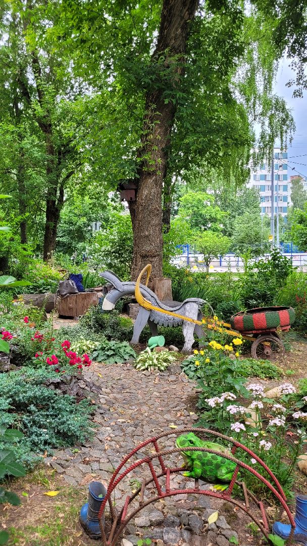 цветы; сад; видное; палисадник; искусство