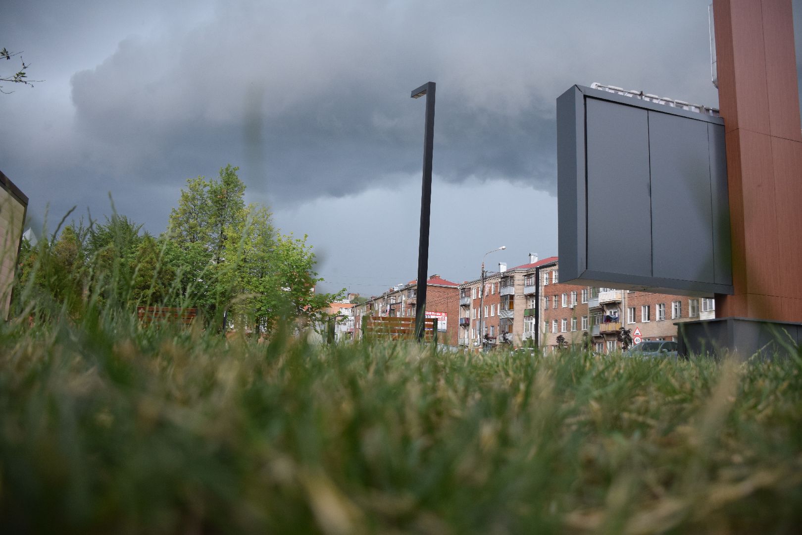 Павловский Посад, городской округ Павловский Посад, благоустройство, трава, покос, люди, город