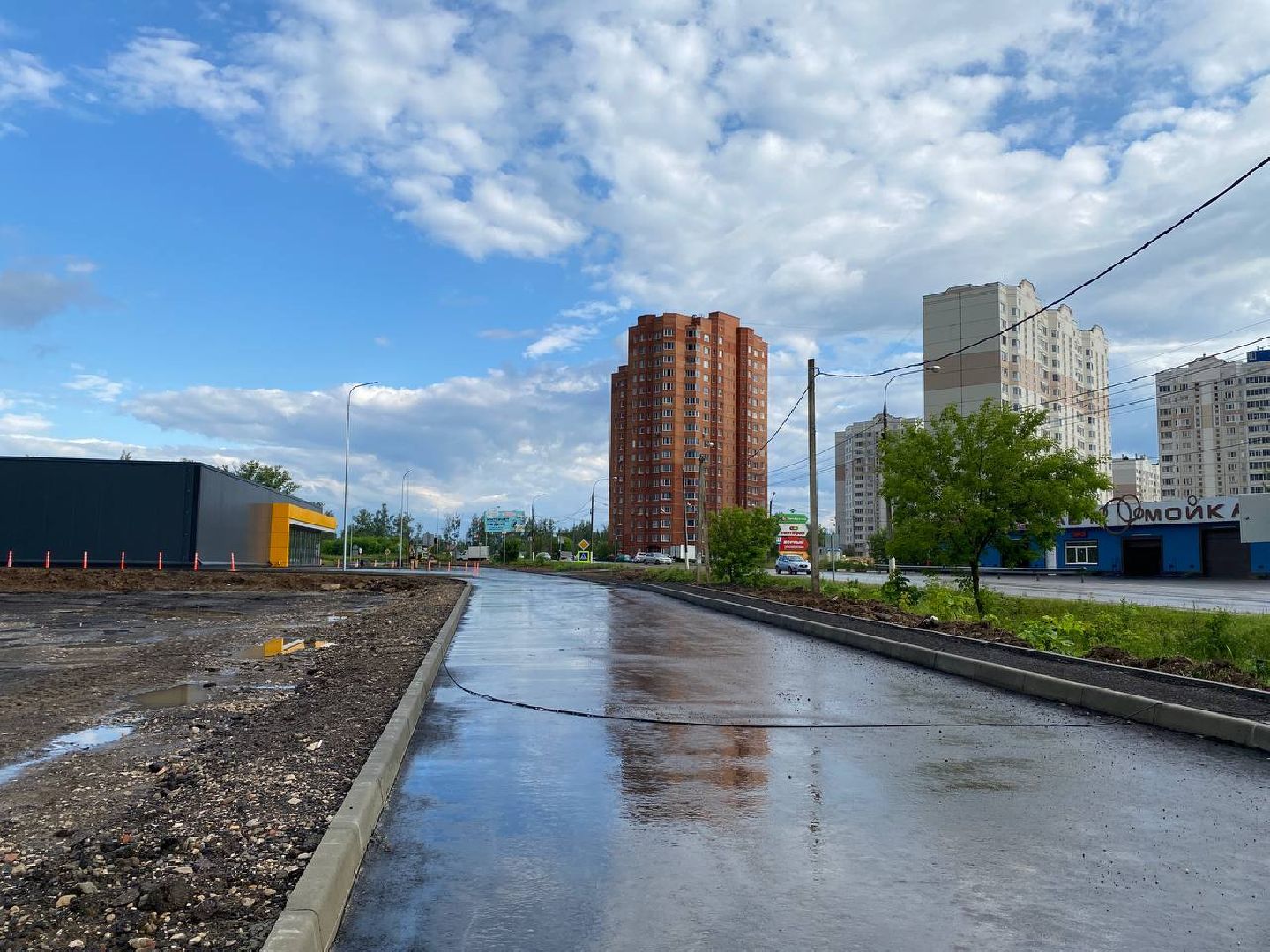 Чехов, строительство, торговля, парковка, жители, микройрайон