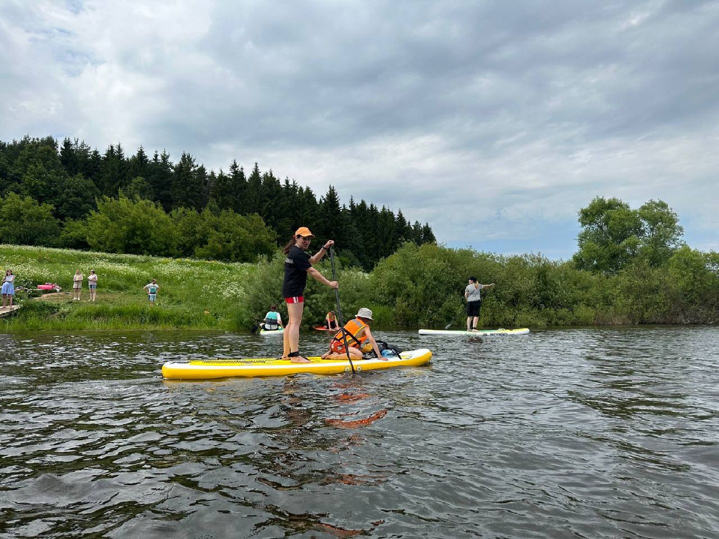 Можайск, Можайский городской округ, Подмосковье, спорт, сапы, каяки, отдых на воде, Можайское водохранилище, семейный проект