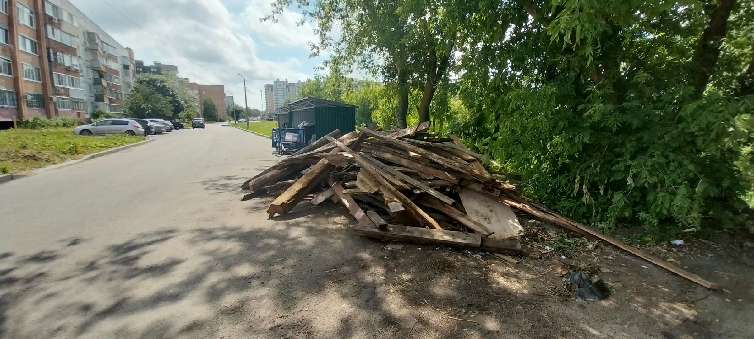 Коломна, вывоз мусора, благоустройство