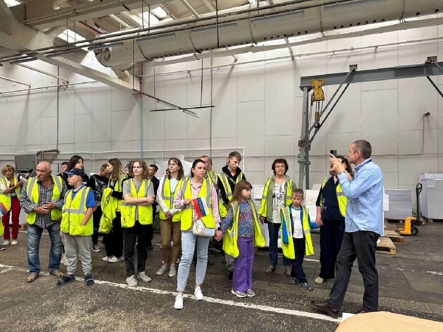 Можайск, Можайский городской округ, Подмосковье, предприятие, печатная продукция, полиграфкомбинат, день открытых дверей, люди, экскурсия