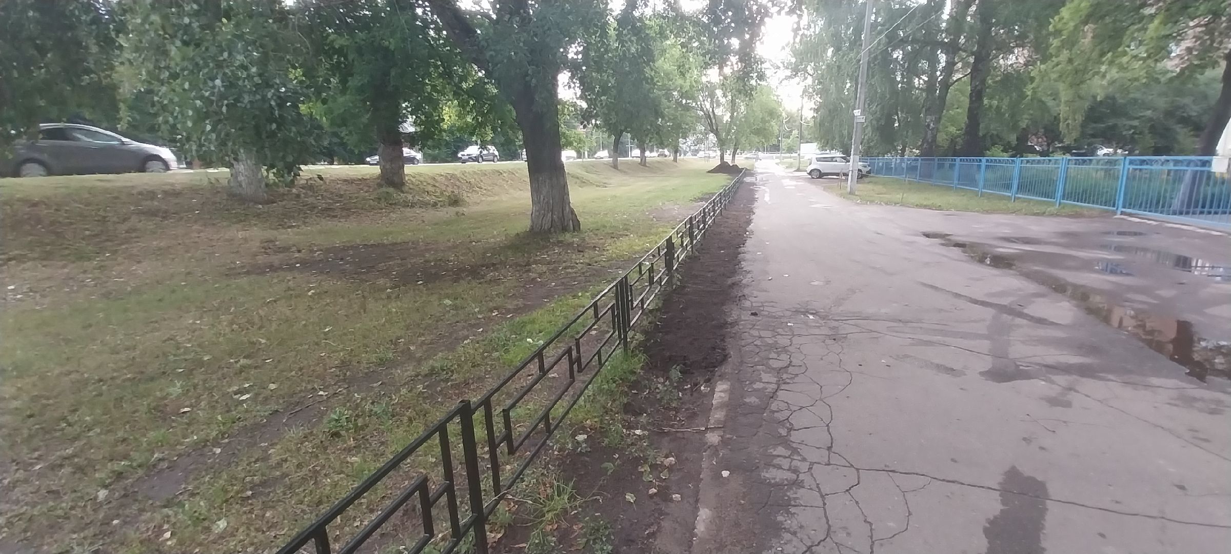 Коломна, ограждение, безопасный переход