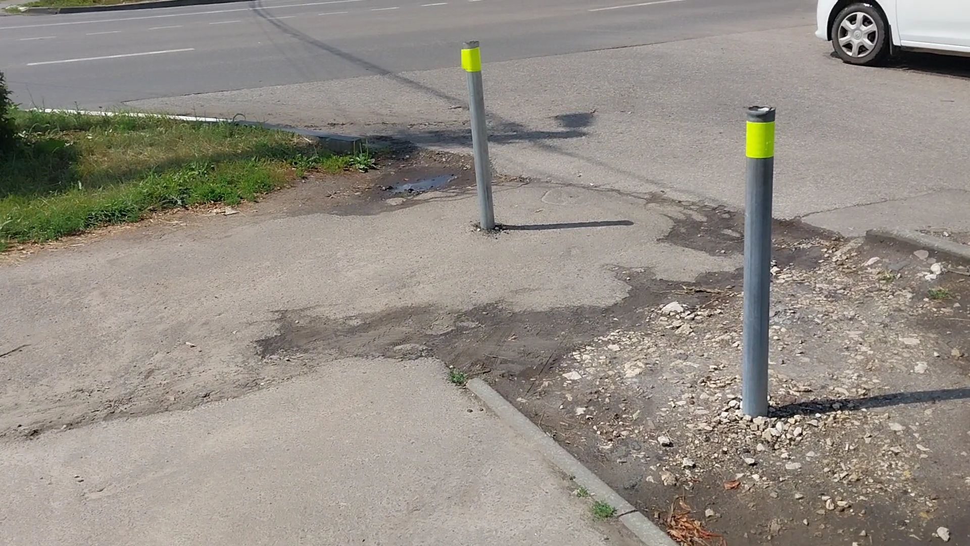 Коломна, дороги, ограждения