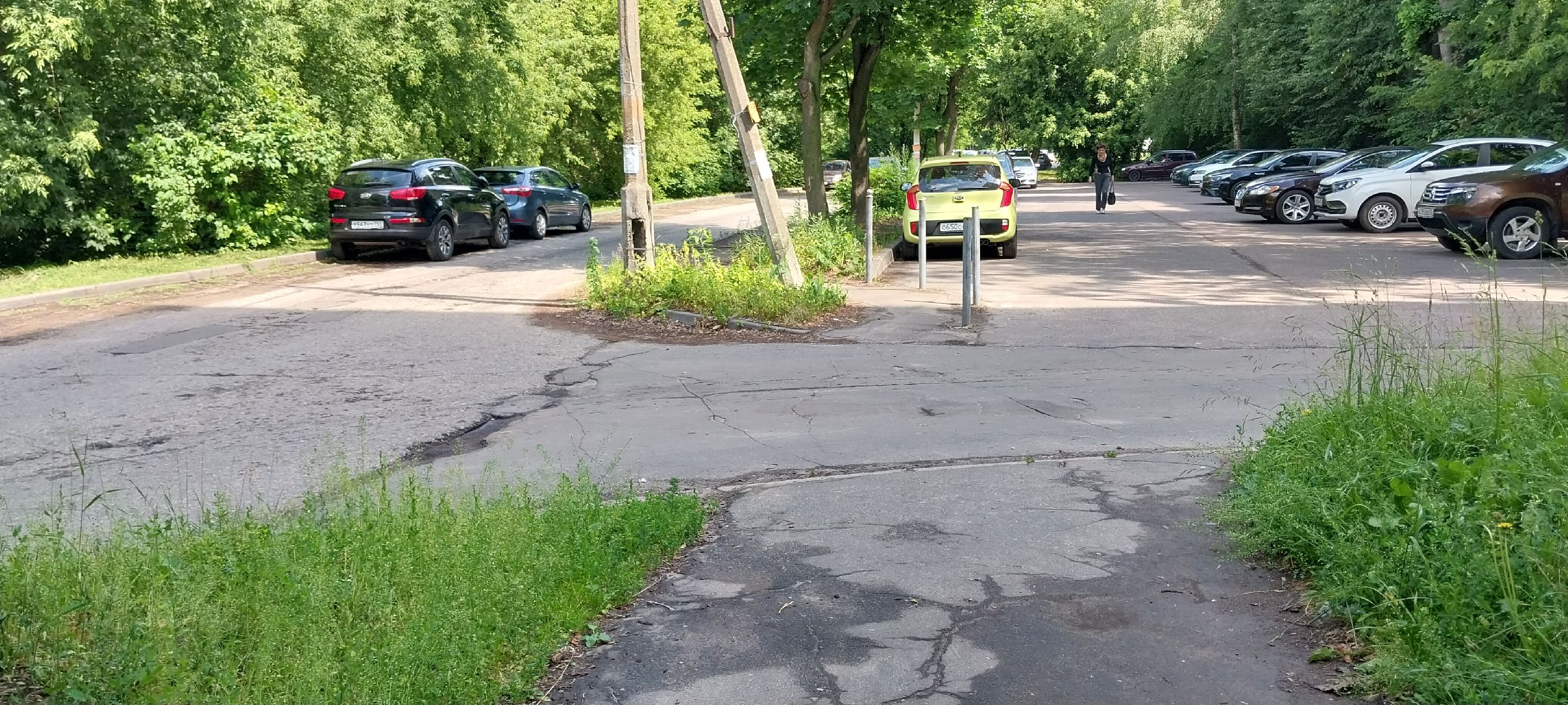 Коломна, дороги, ограждения