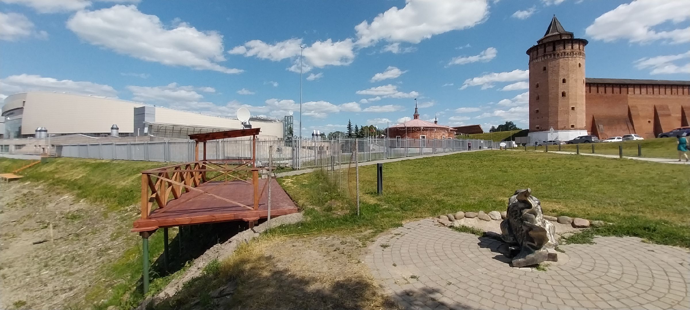 Коломна, ремонт, смотровой причал