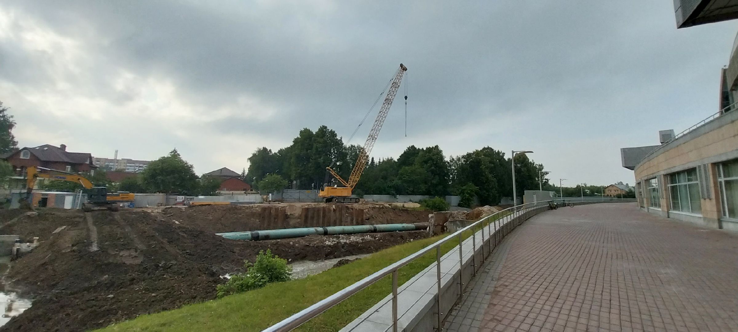 Коломна, капитальный ремонт, плотина