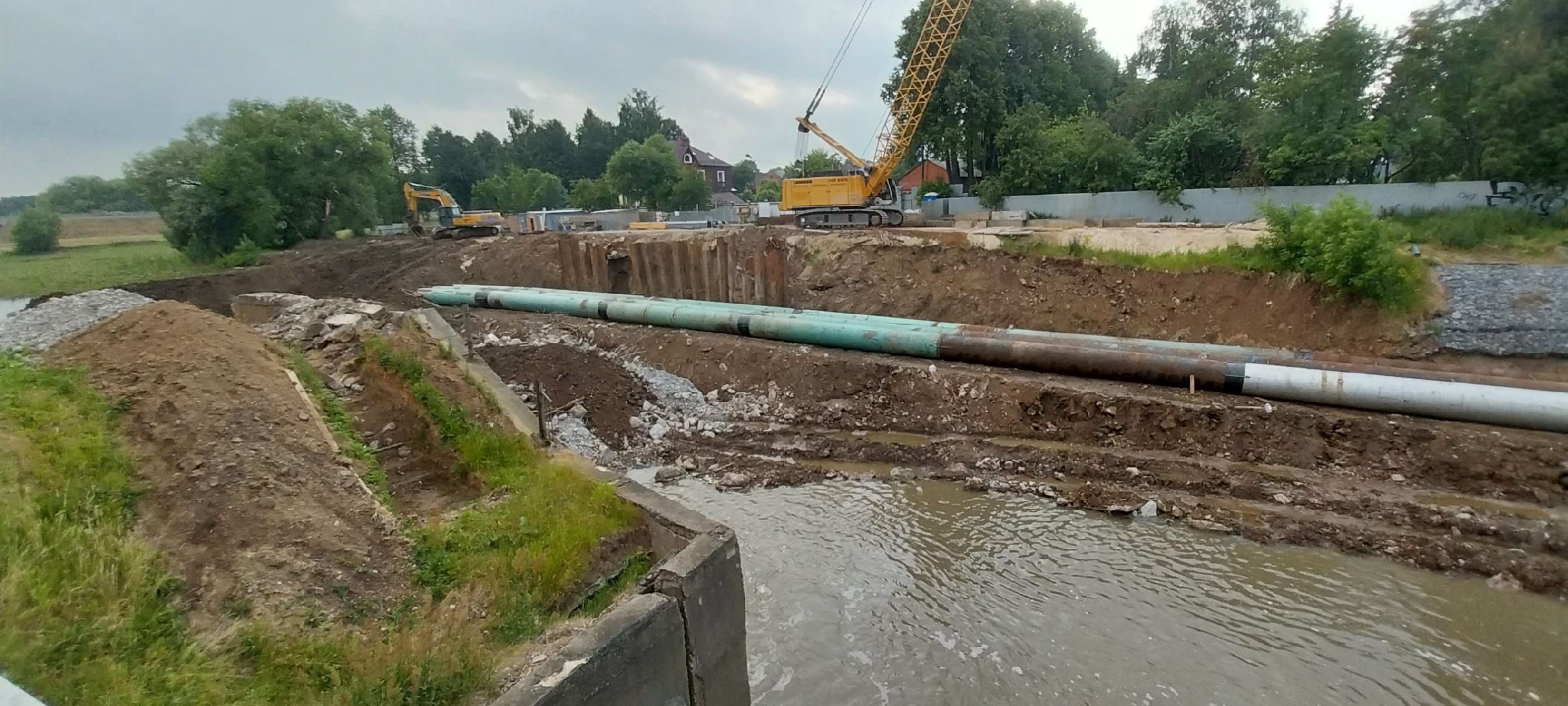 Коломна, капитальный ремонт, плотина