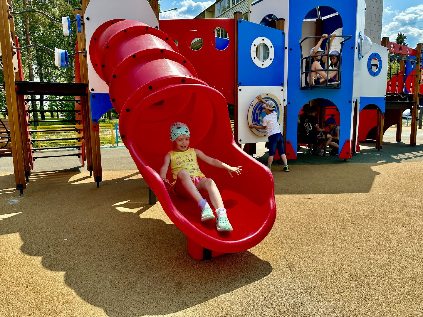 Клин, дети, детская площадка, перемены, общество