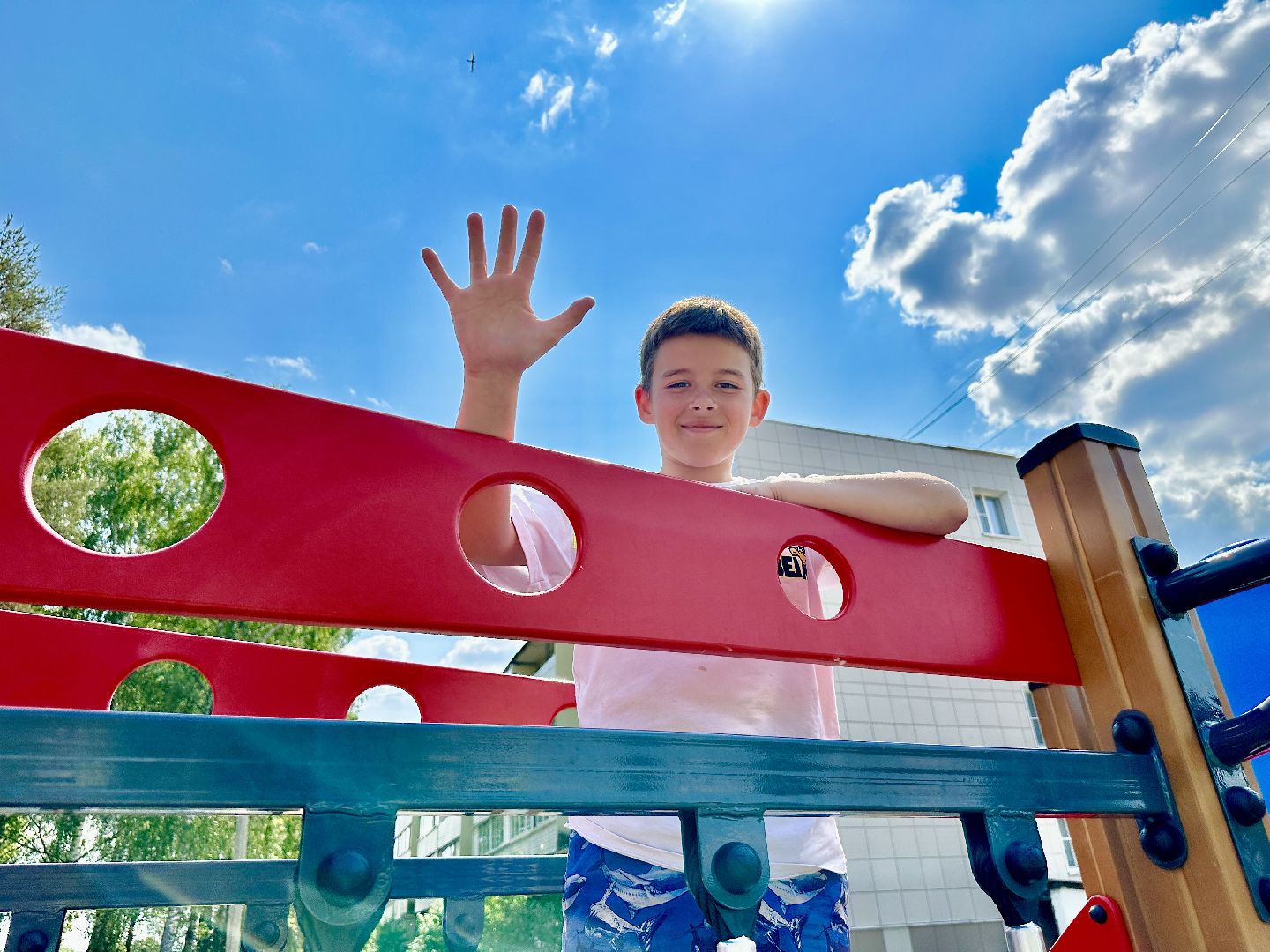 Клин, дети, детская площадка, перемены, общество