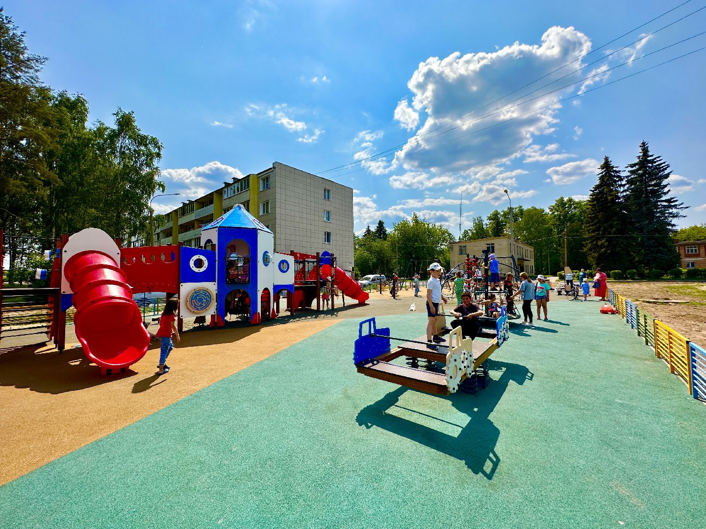Клин, дети, детская площадка, перемены, общество