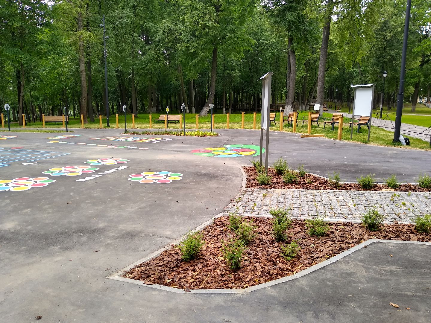 Раменское, благоустройство, парк, детская спортивно-игровая зона