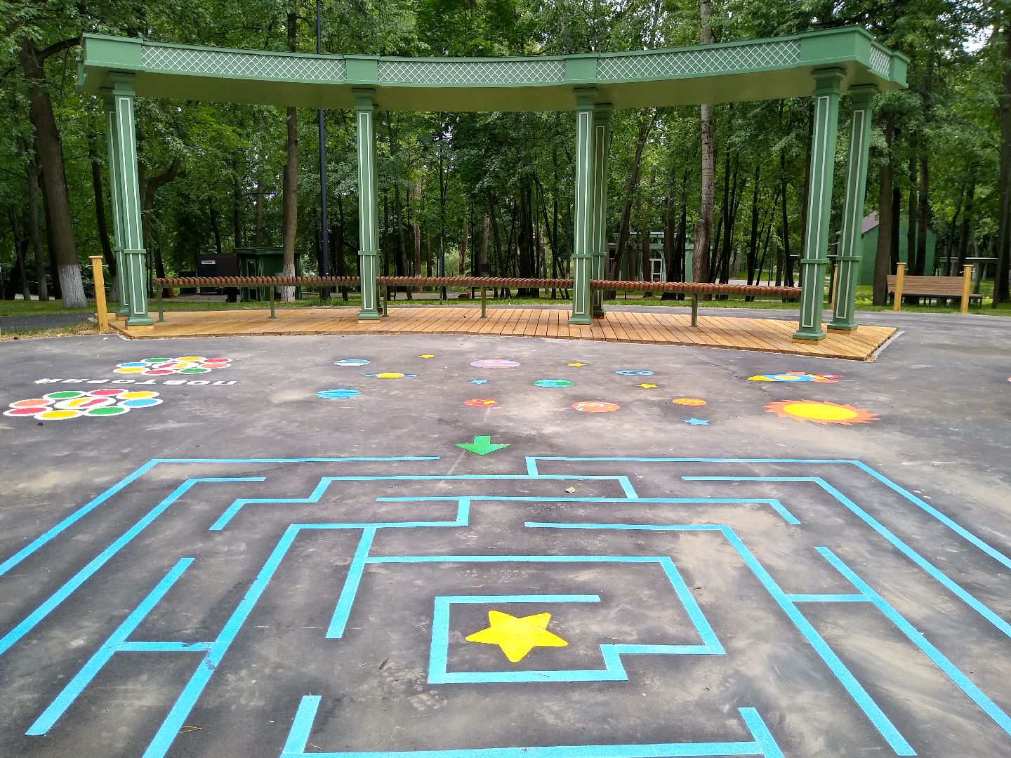 Раменское, благоустройство, парк, детская спортивно-игровая зона