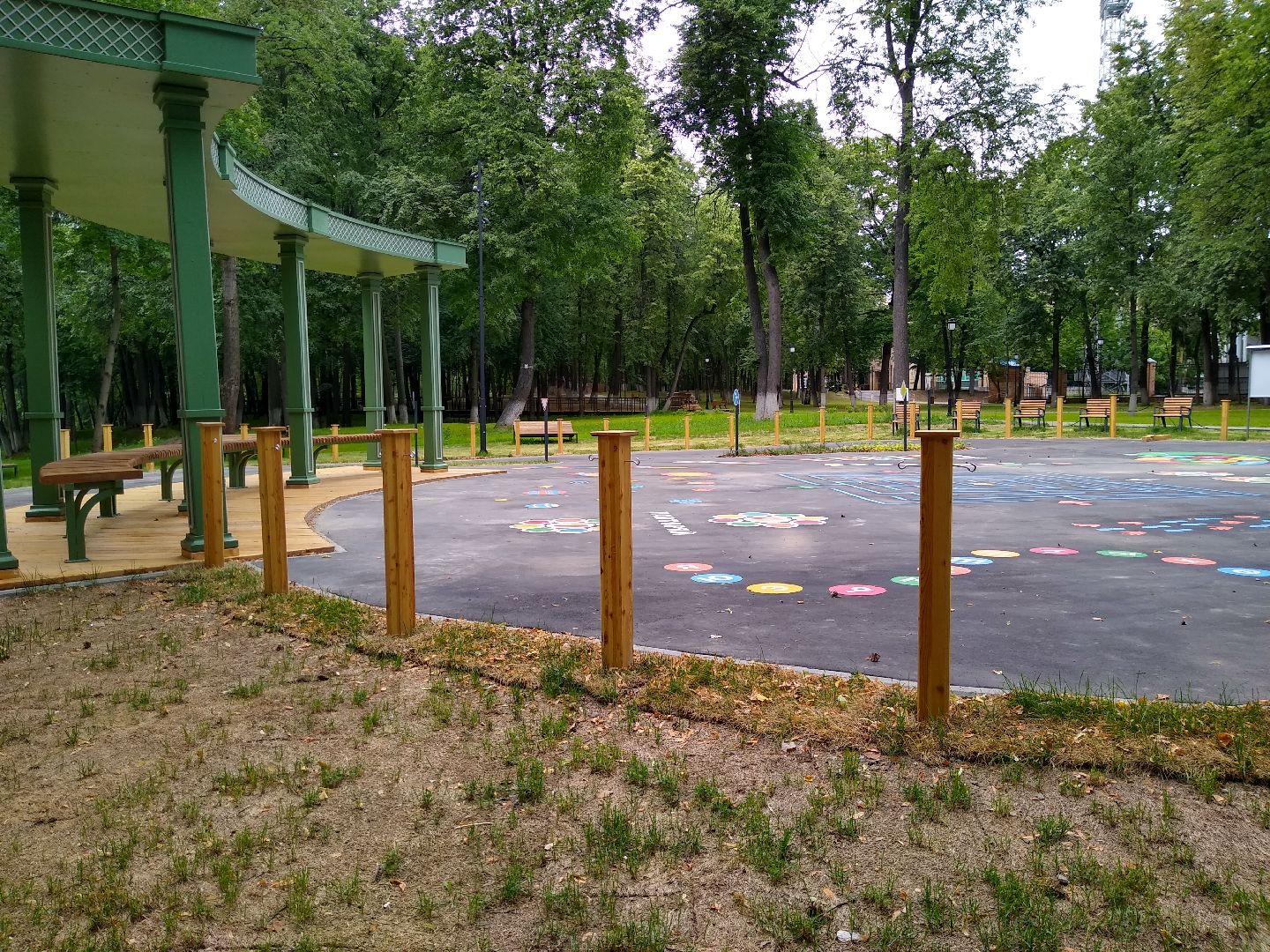 Раменское, благоустройство, парк, детская спортивно-игровая зона