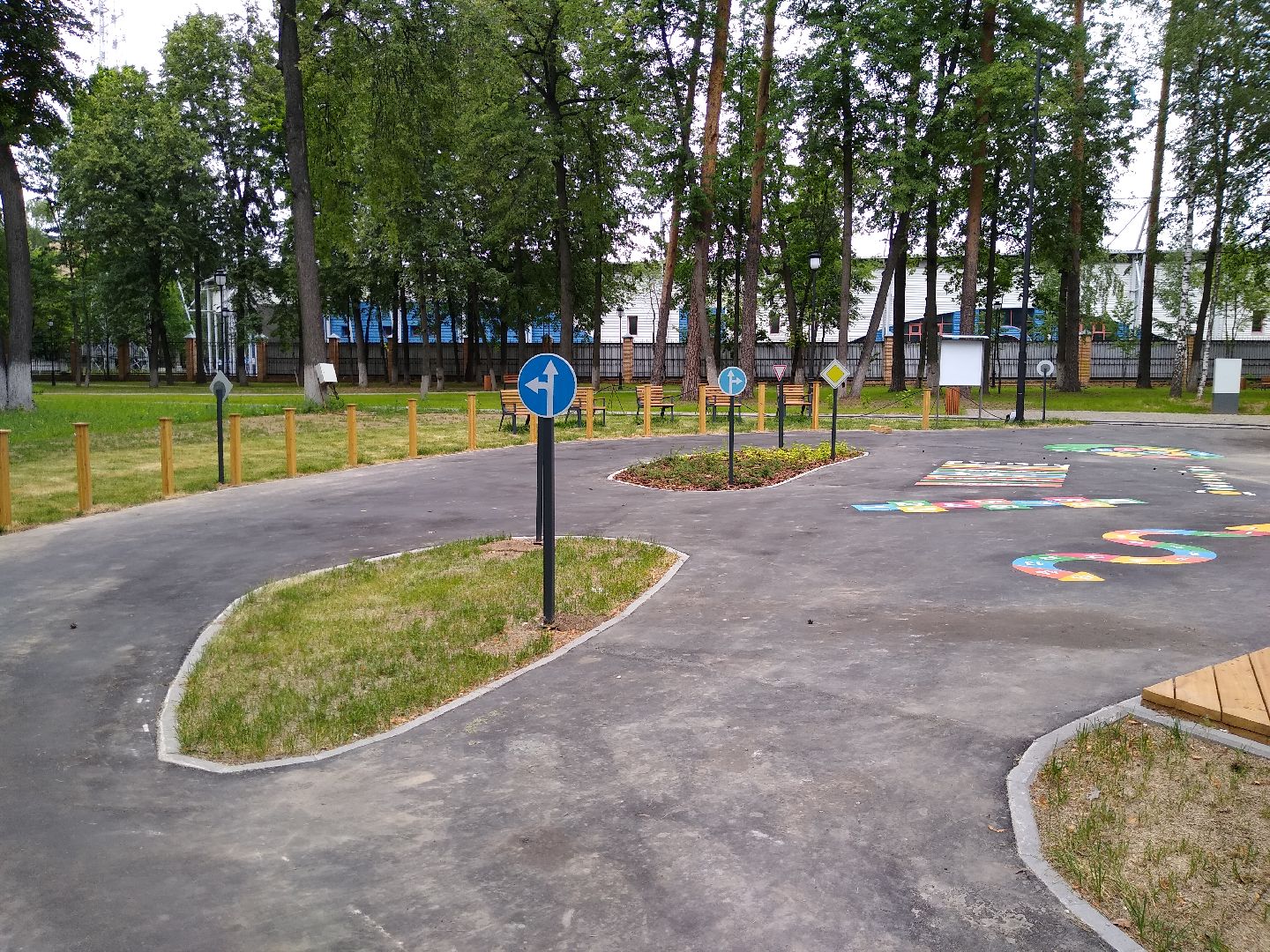 Раменское, благоустройство, парк, детская спортивно-игровая зона